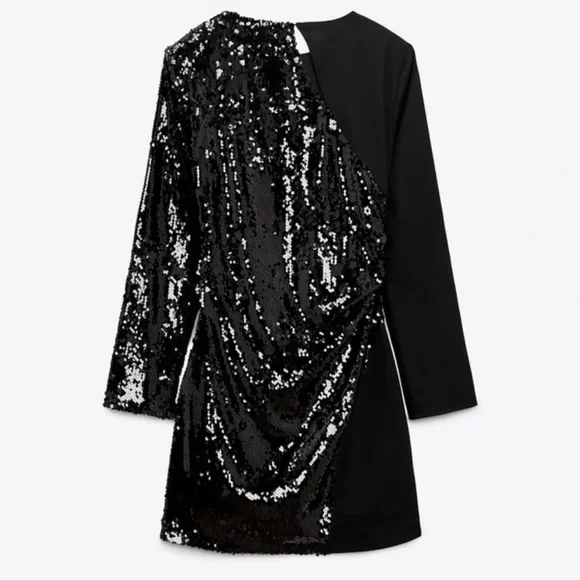 ZARA SEQUENCE MINI DRESS - S2521 - Picture 4 of 7